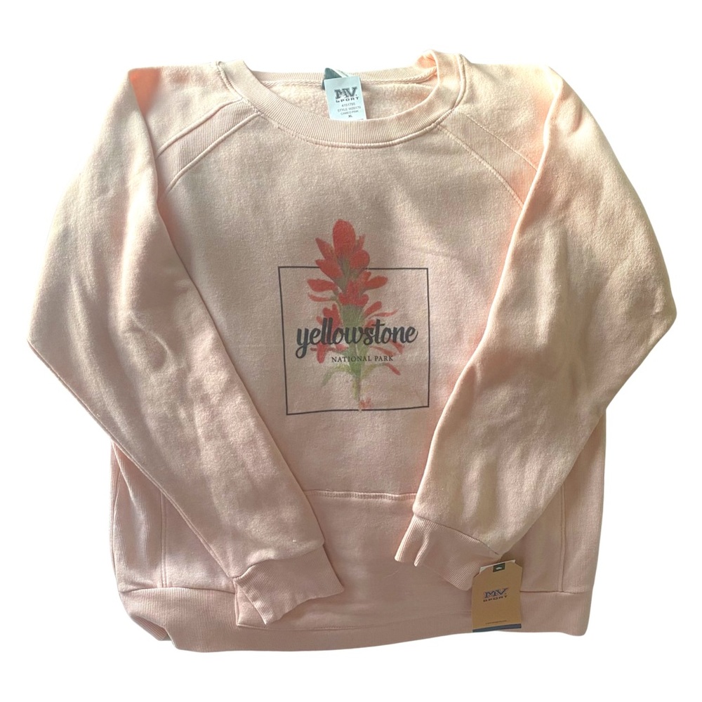 NWT | Yellowstone Sweatshirt in Cameo Pink | Size XL - Picture 2 of 3